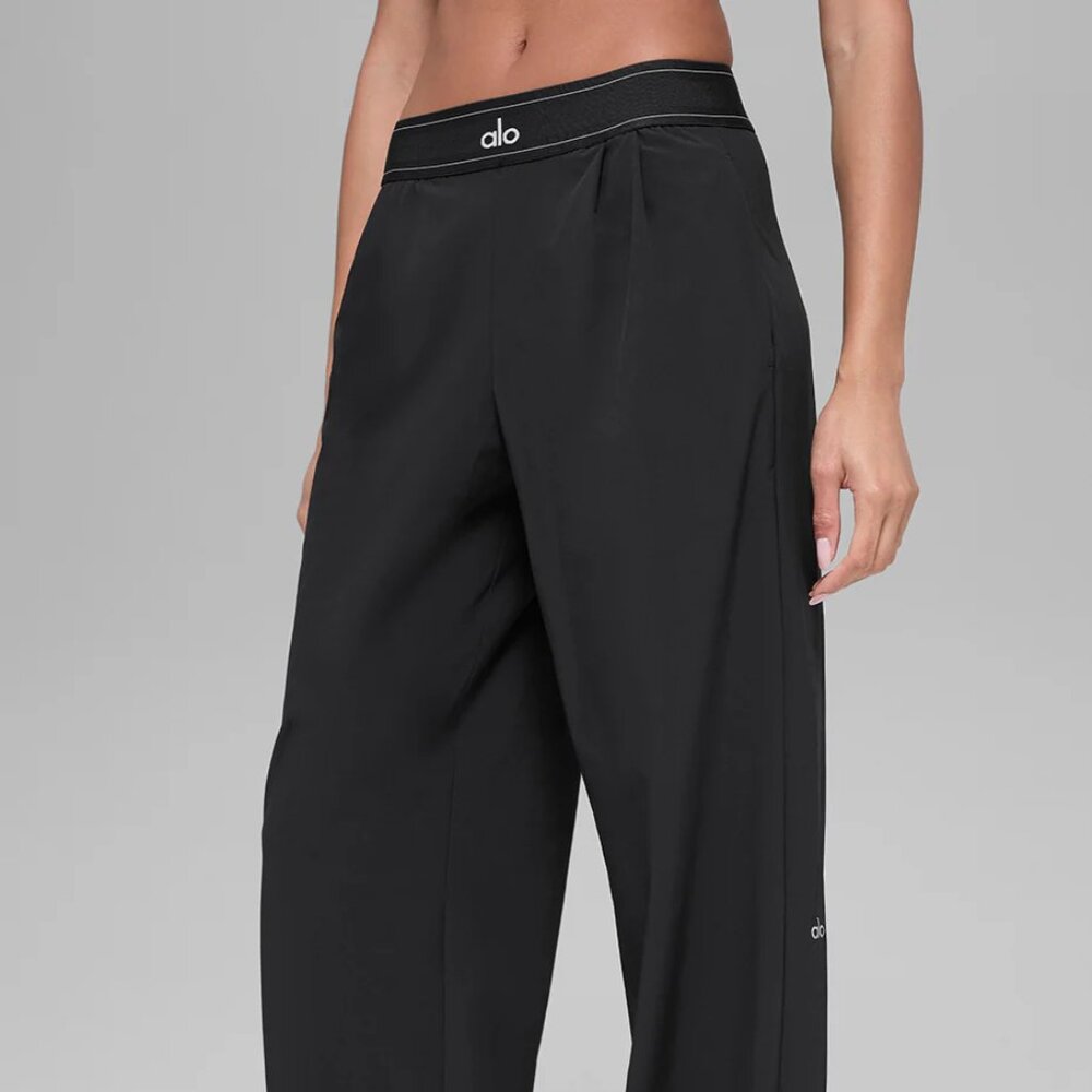Brand new ALO Yoga Women's Black Suit Up Trouser (Regular)✈🖤 - Picture 6 of 7